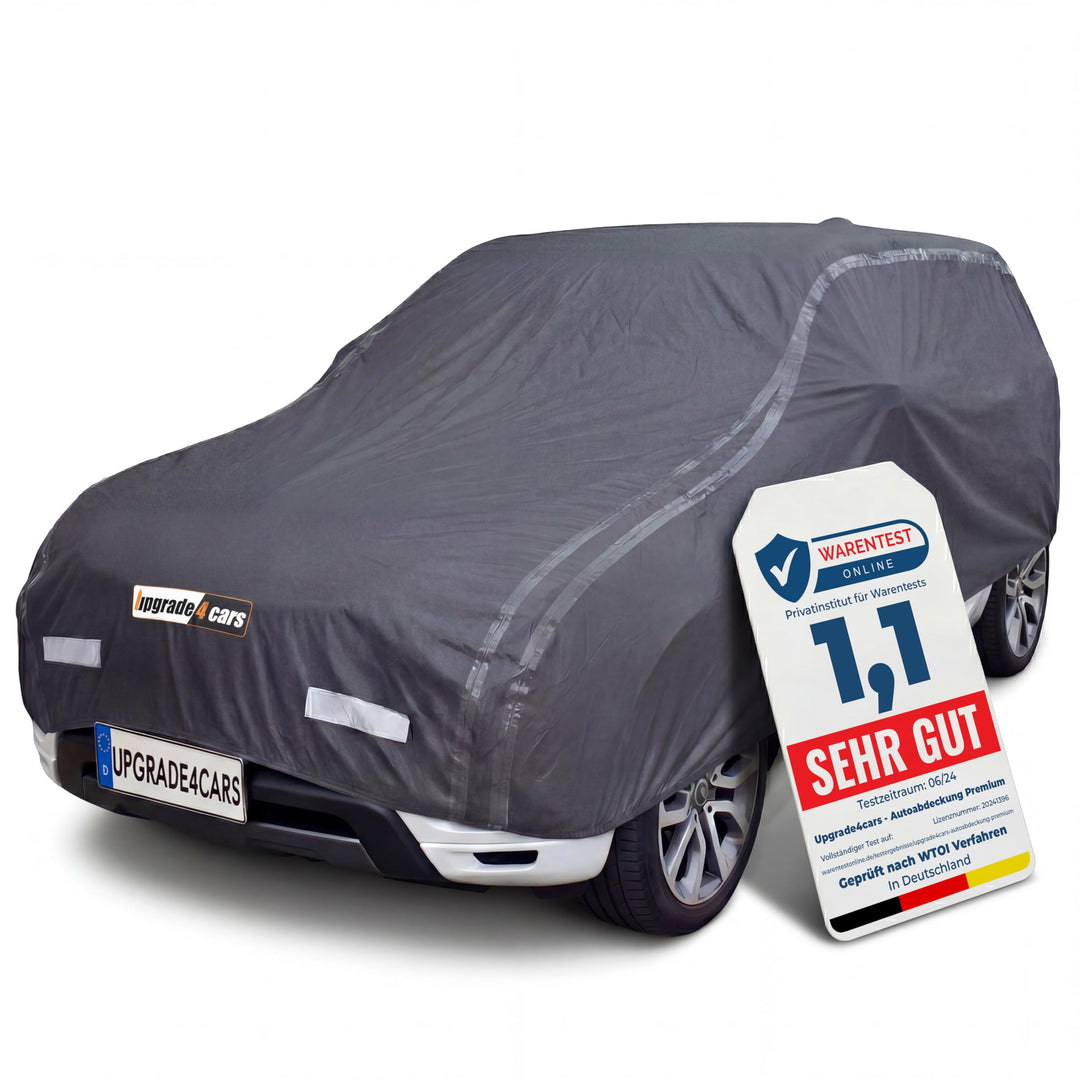 Upgrade4cars Premium Autoabdeckung Outdoor Vollgarage Wasserdicht Version 2026 | Auto Abdeckplane Ko