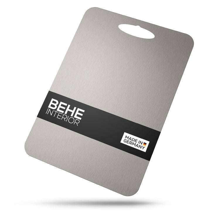 BEHE - 100% TITAN Schneidebrett (21x30cm) - Made in Germany, Hygienisches Schneidebrett, Titanium cu