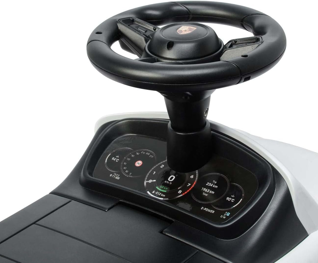 Porsche Cayenne Rutschauto mit Gehstock, Weiss