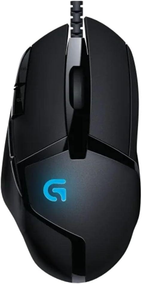 Logitech G402 Hyperion Fury Ultra-schnelle Fps Gaming-Maus-optisch-verKabelt-Usb-Schwarz, 4.000 Dpi