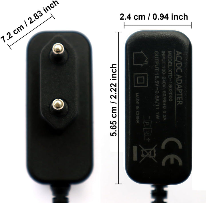 18.5V Adapter Ladegerät Netzteil für Gardena Akku-Trimmer SmallCut Li-23R 9822-20/9822-42, EasyCut L