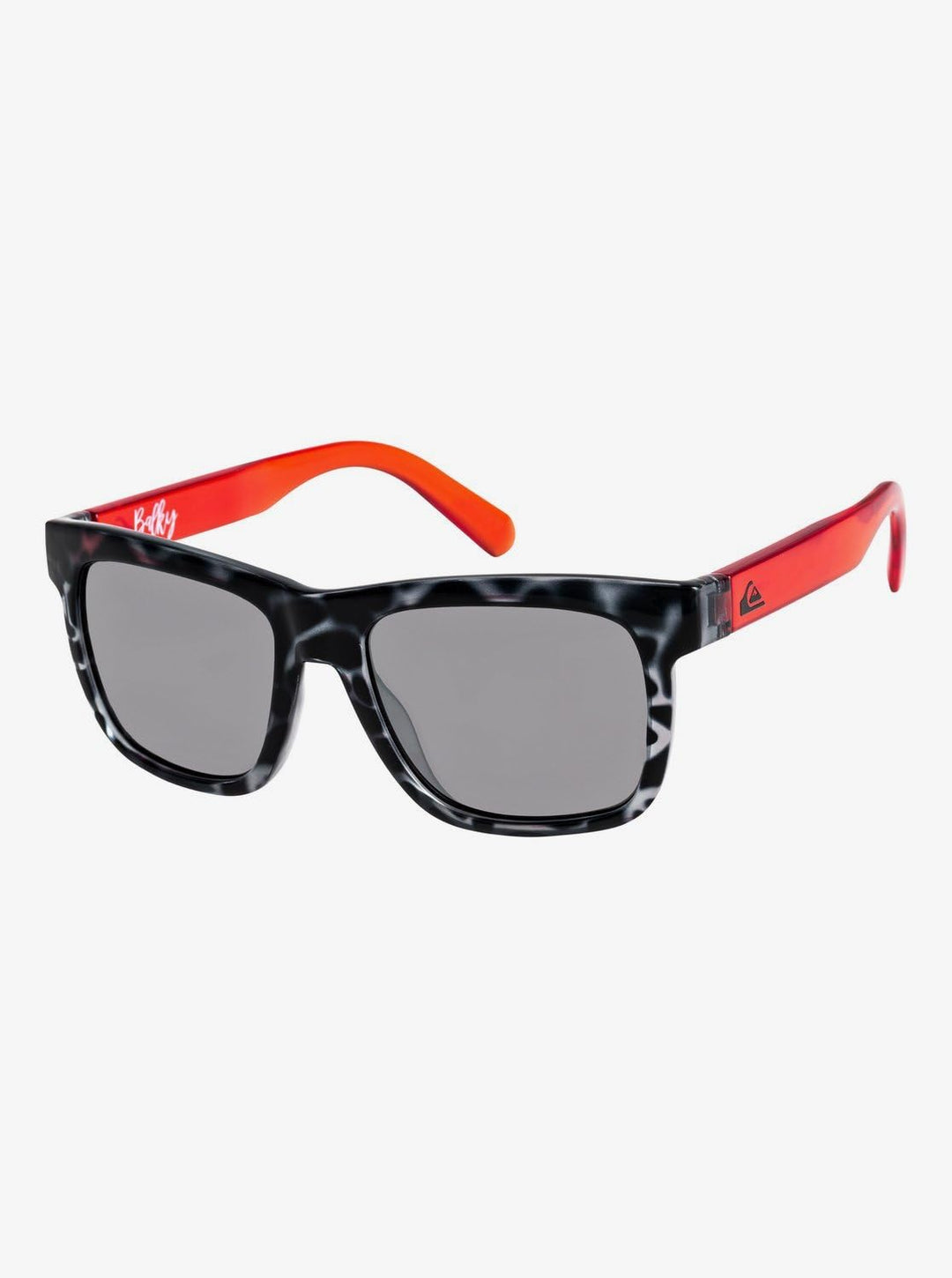 Quiksilver Jungen Balky Sonnenbrille (1er Pack), Einheitsgröße Black/Black/Grey