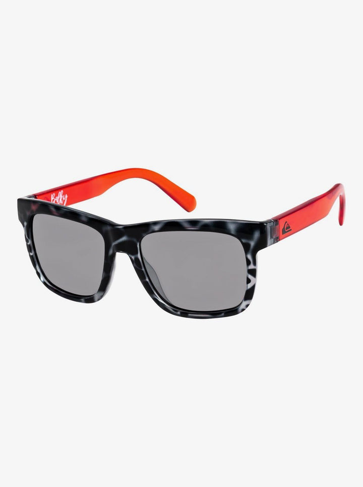 Quiksilver Jungen Balky Sonnenbrille (1er Pack), Einheitsgröße Black/Black/Grey