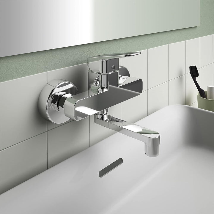 Ideal Standard BD241AA Ceraplan Wand-Waschtischarmatur Aufputz Aufputz Wandmodel, Aufputz Wandmodel