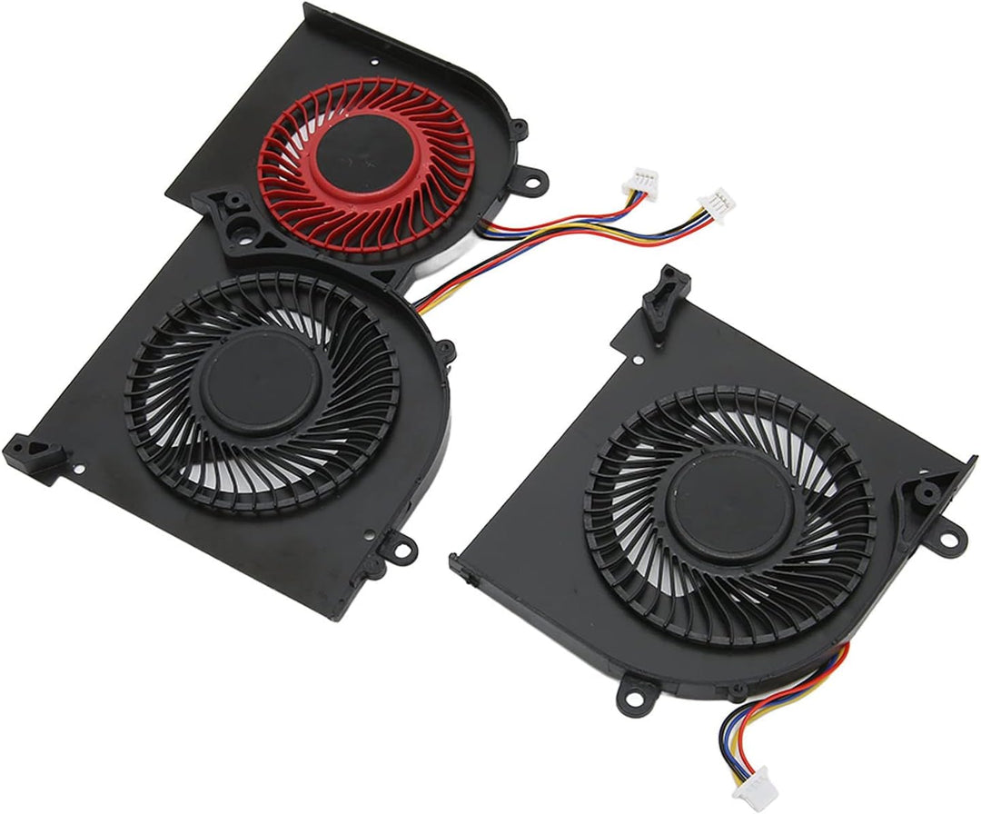ASHATA CPU GPU Lüfter für MSI Gs65 MS 16Q2 für 16q2 CPU CW für 16q2 GPU CW, Laptop GPU Lüfter Ersatz