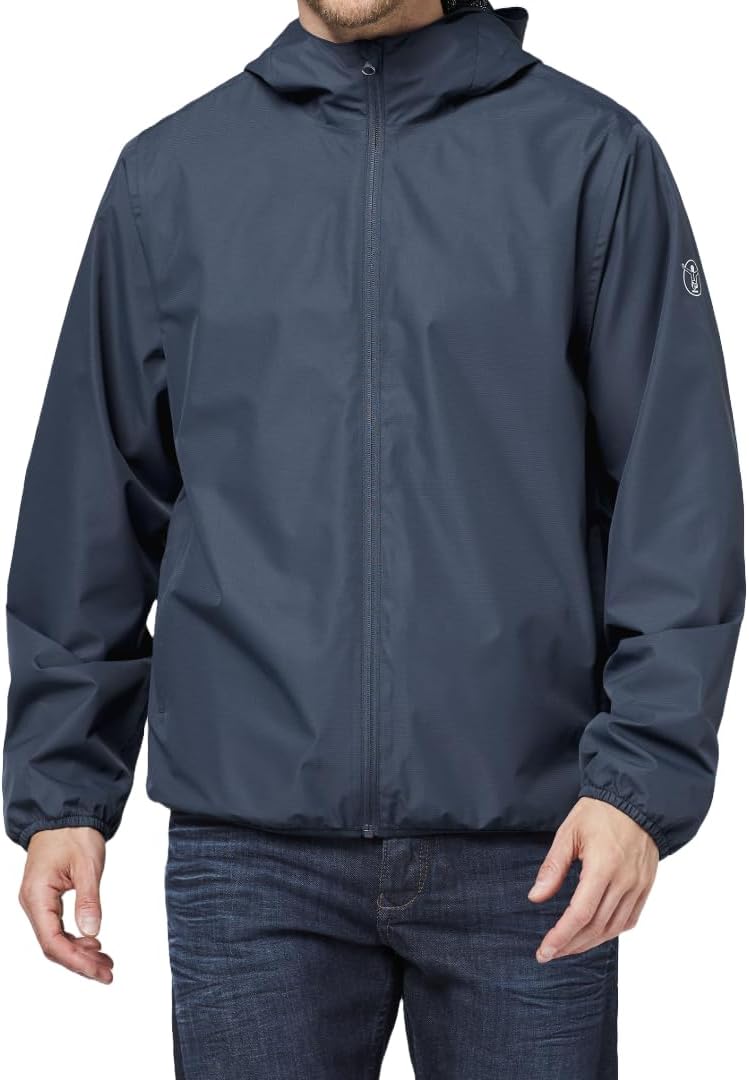 CHIEMSEE Regenjacke Herren wasserdicht und atmungsaktiv I Leichte Regenjacke faltbar I Funktionsjack