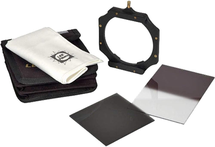 LEE Filters Digital SLR Start Kit mit Foundation Kit Filterhalter, ND 0,6 Hard Grad Grauverlaufsfilt