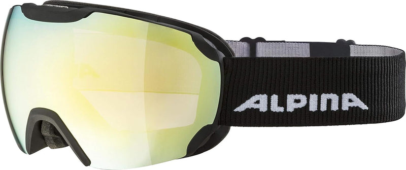 ALPINA PHEOS Q-LITE - Verspiegelte, Kontrastverstärkende Skibrille Mit 100% UV-Schutz Für Erwachsene