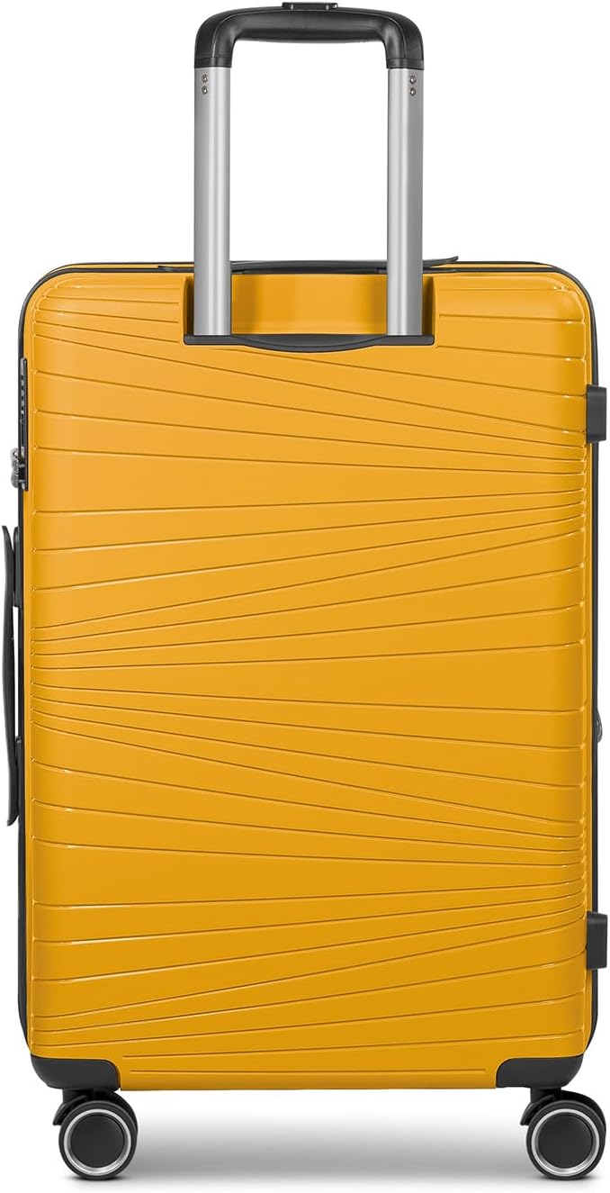 Franky Dallas 3.0 Hartschalen-Trolley mit 4 Rollen 65cm | Ausgestattet mit TSA-Schloss, Dehnfalte, L