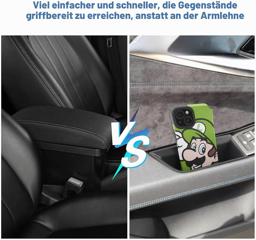 CDEFG Kompatibel mit Renault Austral E-Tech Hybrid 2022-2024 2025 Auto Aufbewahrungsbox Austral Auto