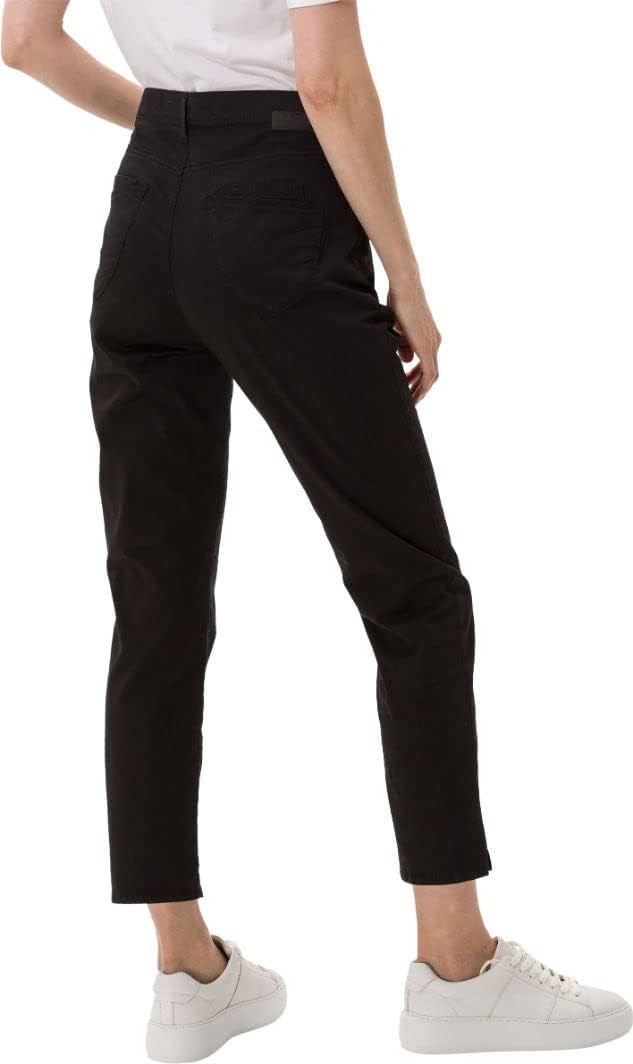 BRAX 7/8 Damen Jeans Hose Style Mary S 7/8 Popelinestretch Toffee 38W / 34L Schwarz, 38W / 34L Schwa