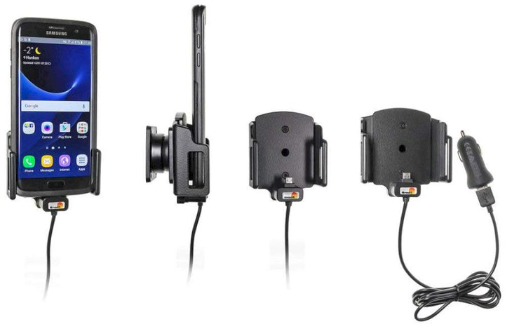 Brodit Gerätehalter 521622 | Made IN Sweden | mit Ladefunktion für Smartphones - universell einsetzb