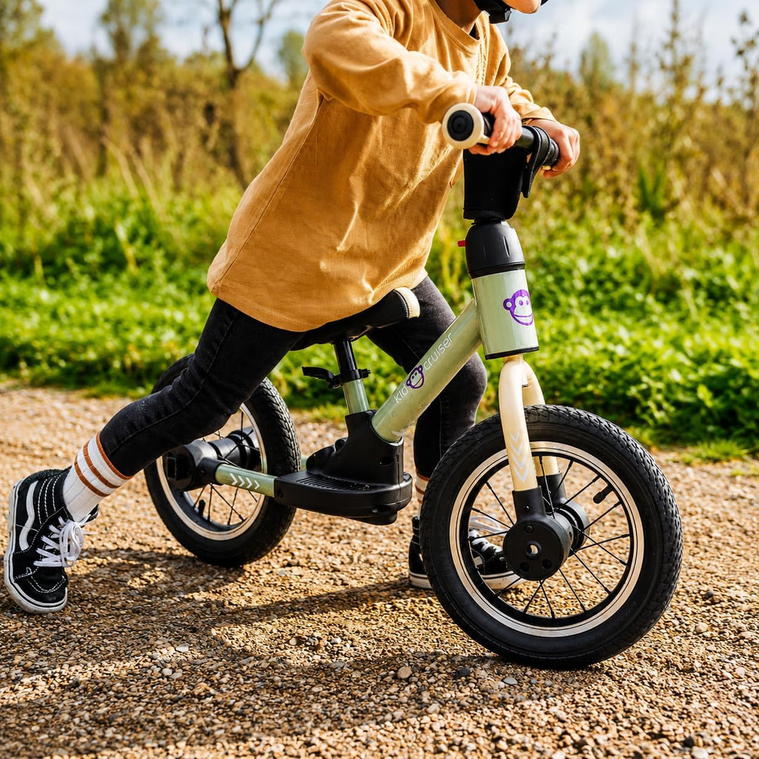 Kidcruiser Pedalplay laufrad ab 2 Jahre, ideal zum Radfahren Lernen, 3‑in‑1 mit LED Stützrädern &amp; Pe