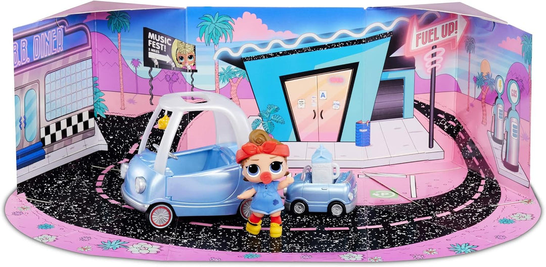 L.O.L. Surprise! 564928E7C Furniture - Puppenmöbel und Sammelfigur mit Zubehör Road-Trip mit Can Do