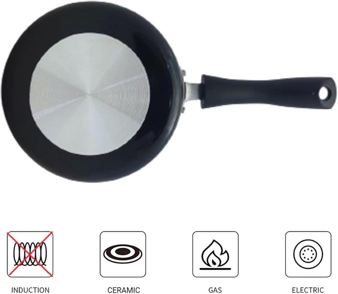 Penguin Home® Professionell Antihaftbeschichtet Induktionssicher Milchtopf mit genietetem Bakelitgri