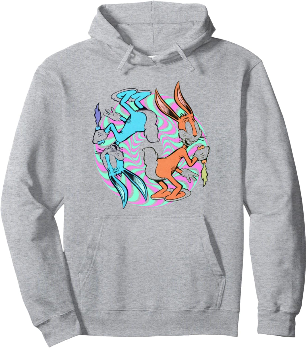 Looney Tunes Bugs Bunny Wacky Wabbit Pullover Hoodie