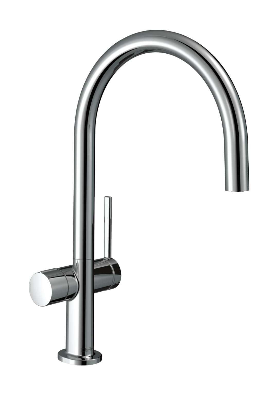 hansgrohe Küchenarmatur mit Geräteabsperrventil Talis M54, Wasserhahn Küche mit Auslauf Höhe 220 mm,