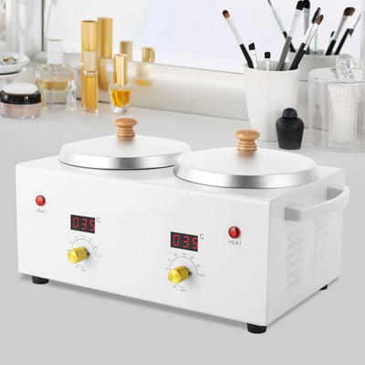 Doppeltopf Wachswärmer Waxing Set, Professionelles Waxing Maschine für die Haarentfernung zu Hause 2