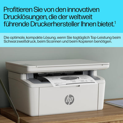 HP LaserJet MFP M140w Multifunktions-Laserdrucker, Monolaser, Drucker, Scanner, Kopierer, Duplex-Dru