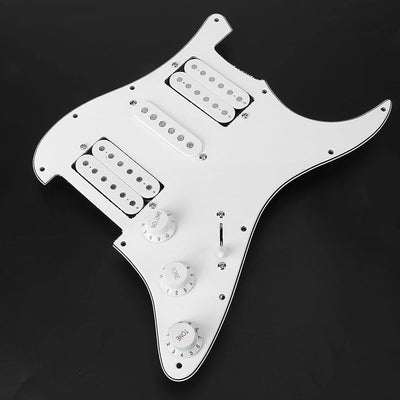 Gitarren Schlagbrett, Prewired Schlagbrett Loaded Pickguard mit Humbucker Tonabnehmer Set für Ersatz