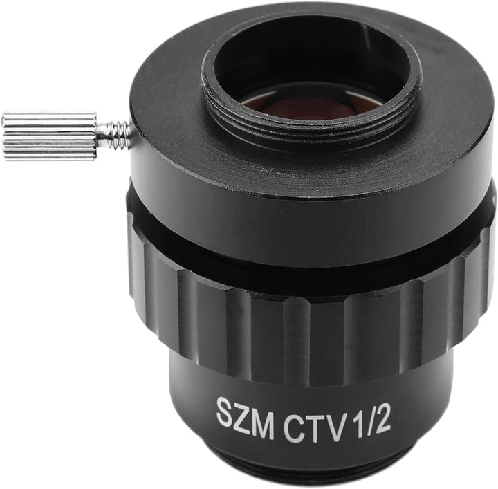 0.5X Okular C-Mount Objektiv 1/2 CTV Adapter für Video Digitalkamera Triokulares Stereoskopisches Mi