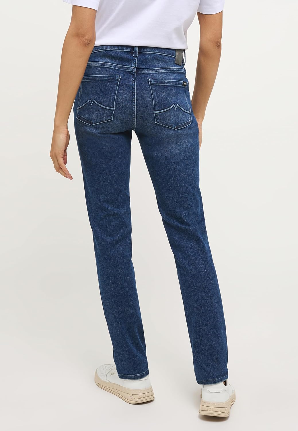 MUSTANG Damen Jeans Hose Crosby Relaxed Slim 26W / 30L Blau, 26W / 30L Blau
