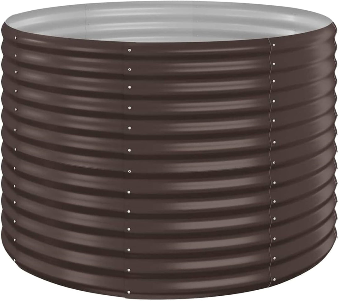 Tidyard Pflanzkübel Hochbeet Gemüsebeet Pflanzbeet Frühbeet Garten Pflanzkasten Metall Pflanzbeet Bl