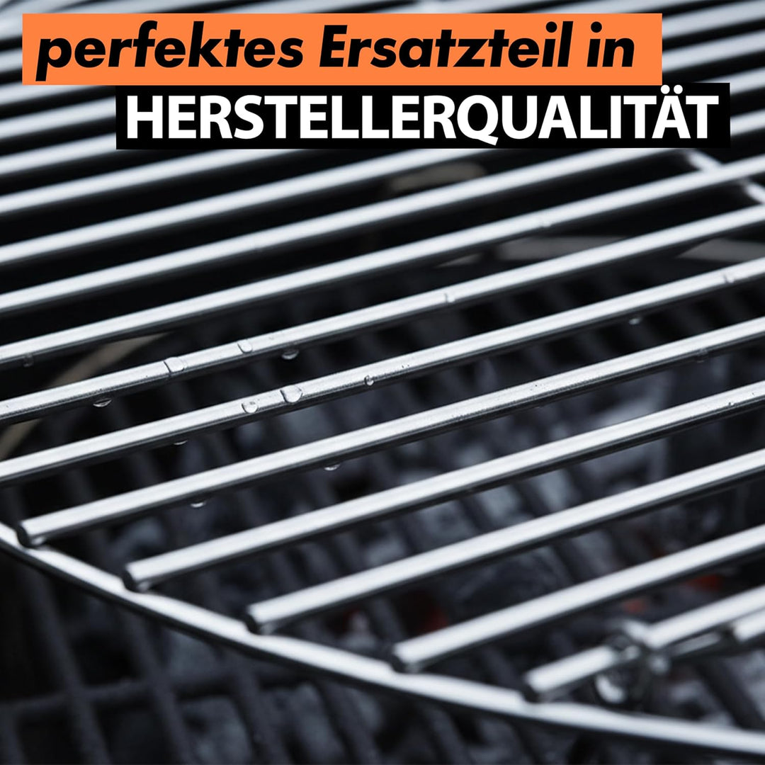 Ersatzteil klappbarer Rost für Grill Master Touch 57 - Weber Grillrost 8424 für Holzkohlegrill Kettl