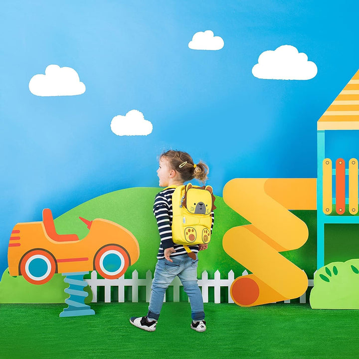 Trunki Kleinkindrucksack & Kindergartentasche - gut sichtbar - Leeroy (gelb) Löwe Leeroy (Gelb), Löw