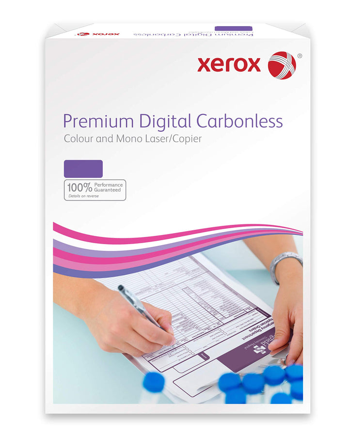 Xerox 003R99108 NCR-Papier Digital- und Laserdrucker kohlenstoff-frei 3-teilig 167 Blatt weiss/gelb/