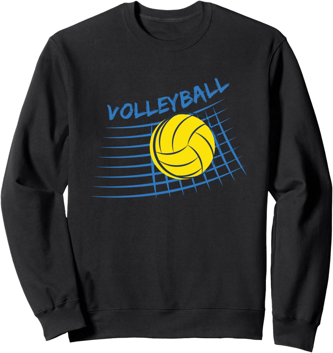 Volleyball Crash Ball Sport Geschenk Fun Sweatshirt