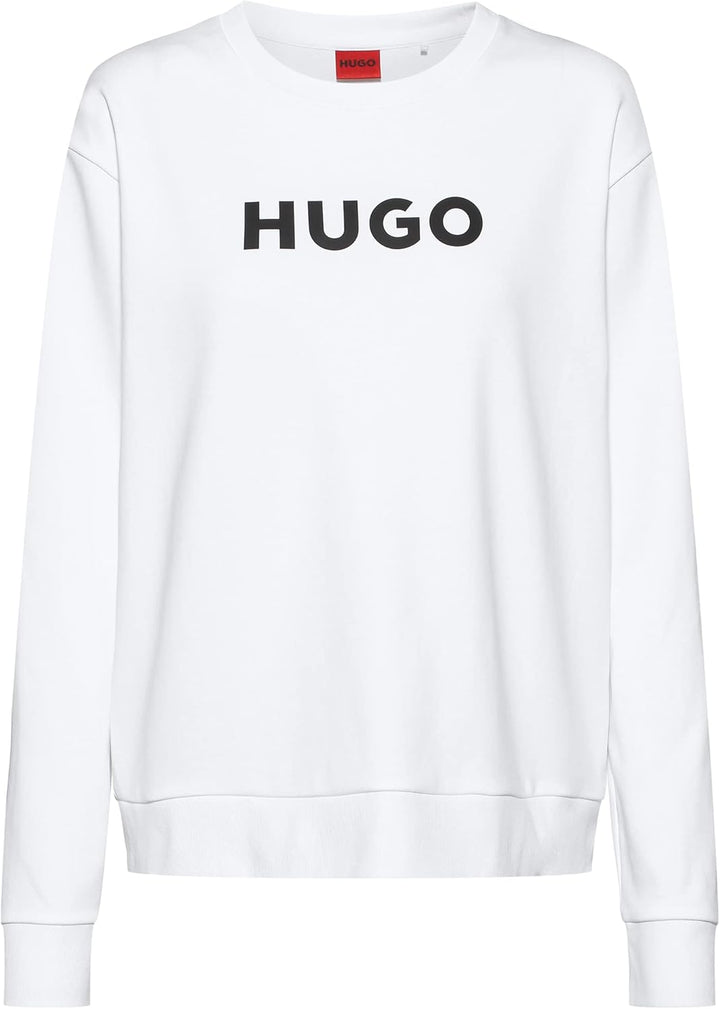 HUGO Damen The Sweater Sweatshirt M White100, M White100