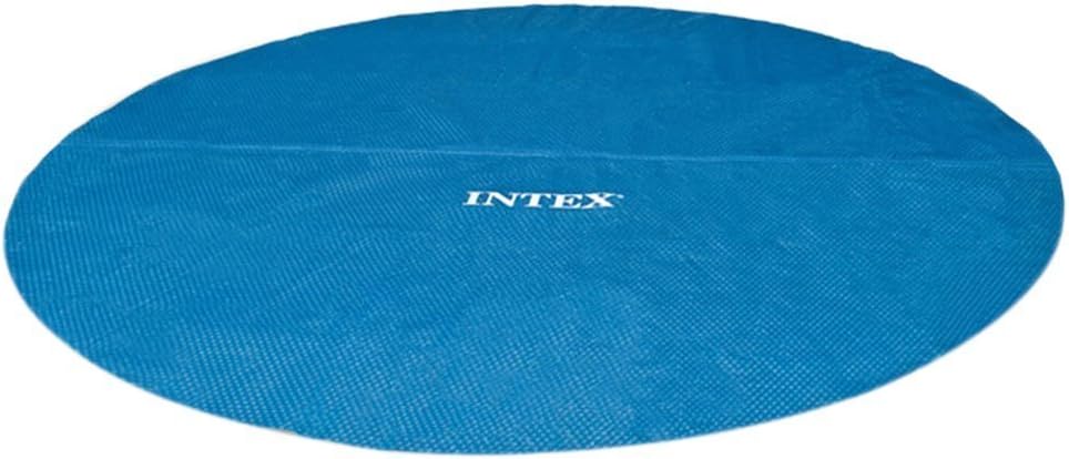 Intex Solar Cover Pool - Solarabdeckplane - Ø 488 cm - Für Easy Set und Frame Pool Single, Single