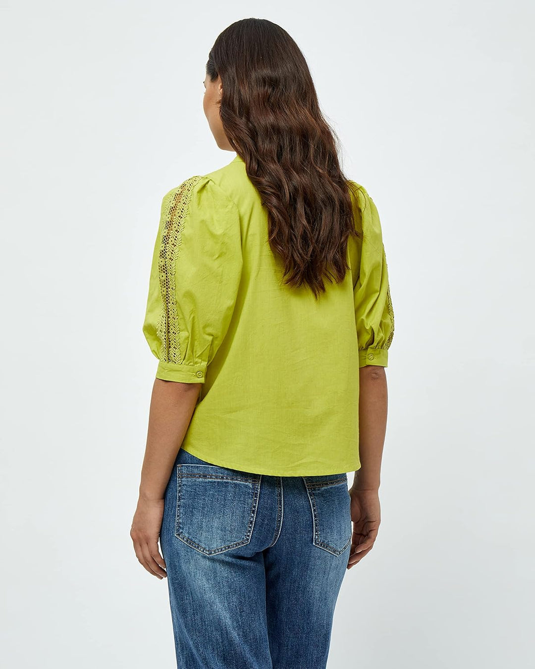 DESIRES Damen Hemd mit 2/4-Ärmeln M 3208 Pear Green, M 3208 Pear Green