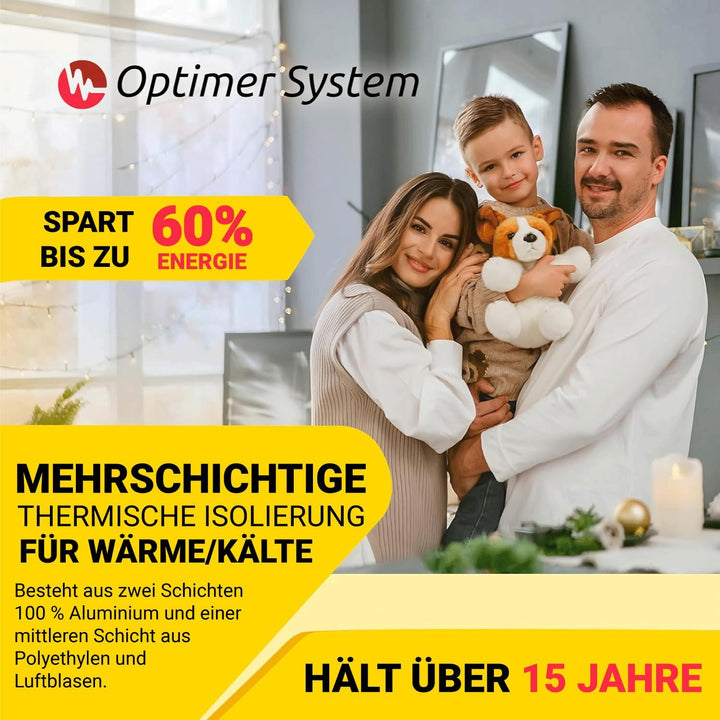 ROLLADENKASTEN DÄMMUNG MIT SELBSTKLEBENDER RÜCKSEITE|Verhindert das Eindringen von Kälte oder Wärme
