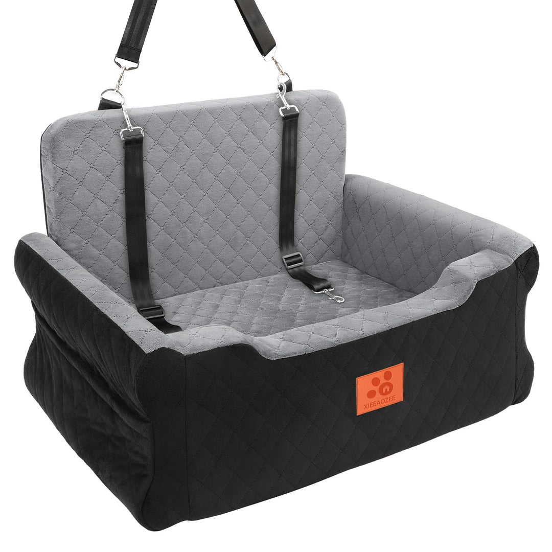GL GLENSLAVE Hundesitz für Auto für grosse und mittlere Hunde bis 25 kg – Aus weichem Stoff, Autohun