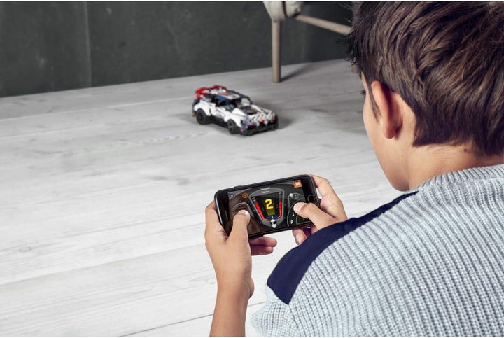 LEGO 42109 Technic Control+ Top-Gear Ralleyauto mit App-Steuerung, Rennauto, ferngesteuertes Auto, S