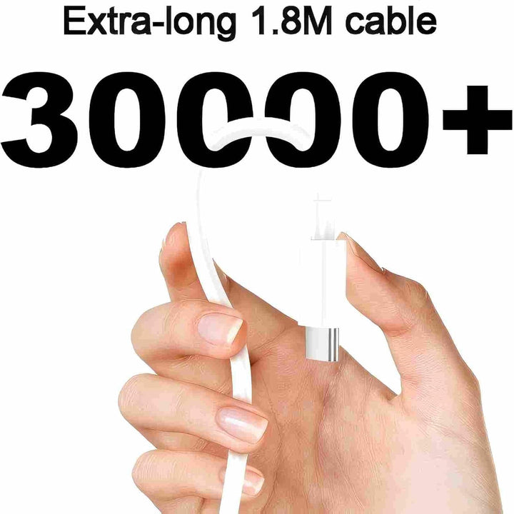 4er-Pack USB C 25W Ladegerät Ladekabel, Schnellladegerät PD3.0 Stecker Typ C, 25W USB C Handy Netzte