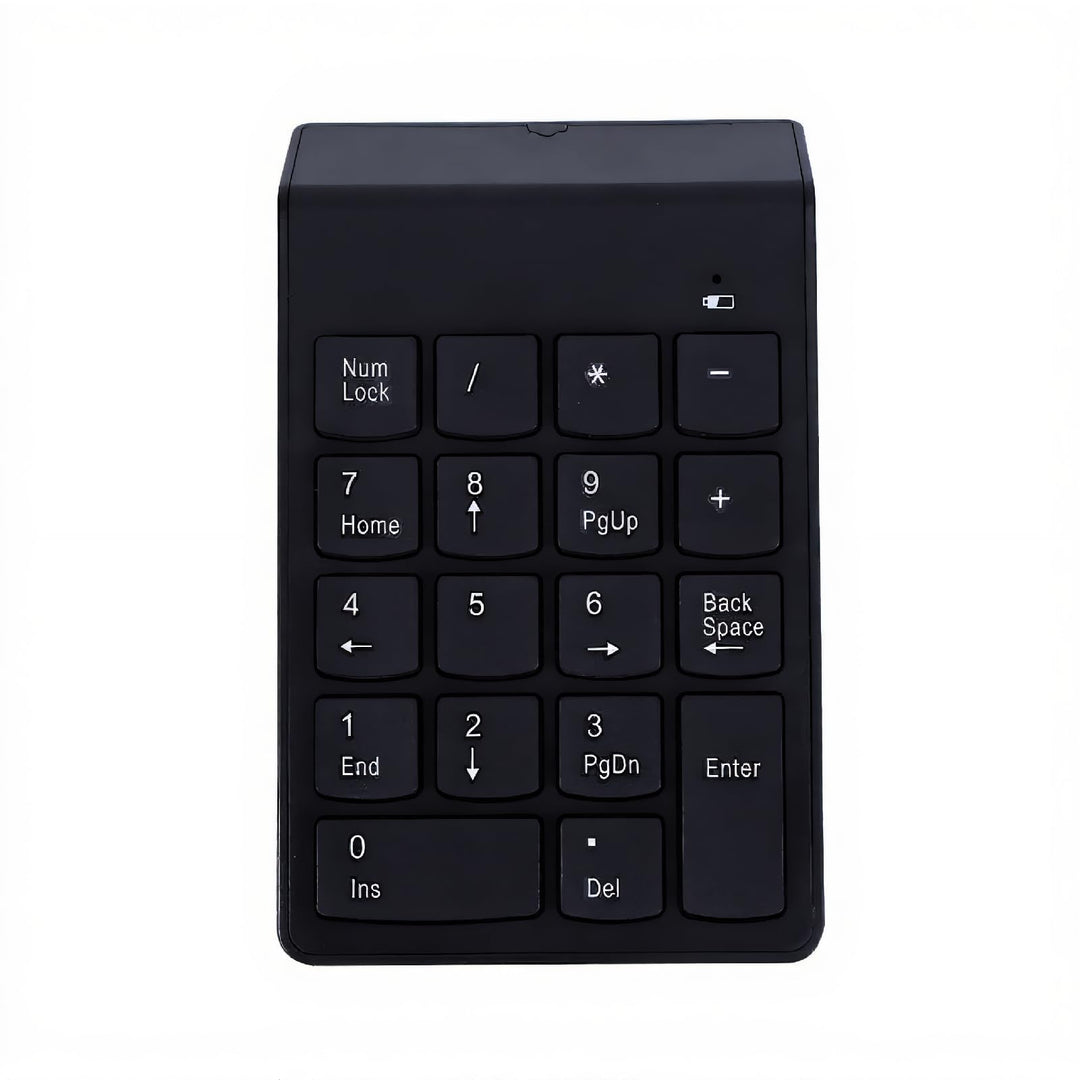 Richer-R 2.4G Wireless Numberic Tastatur, Tragbare Kabellos Nummernblock/Numeric Keypad 18 Tasten Zi