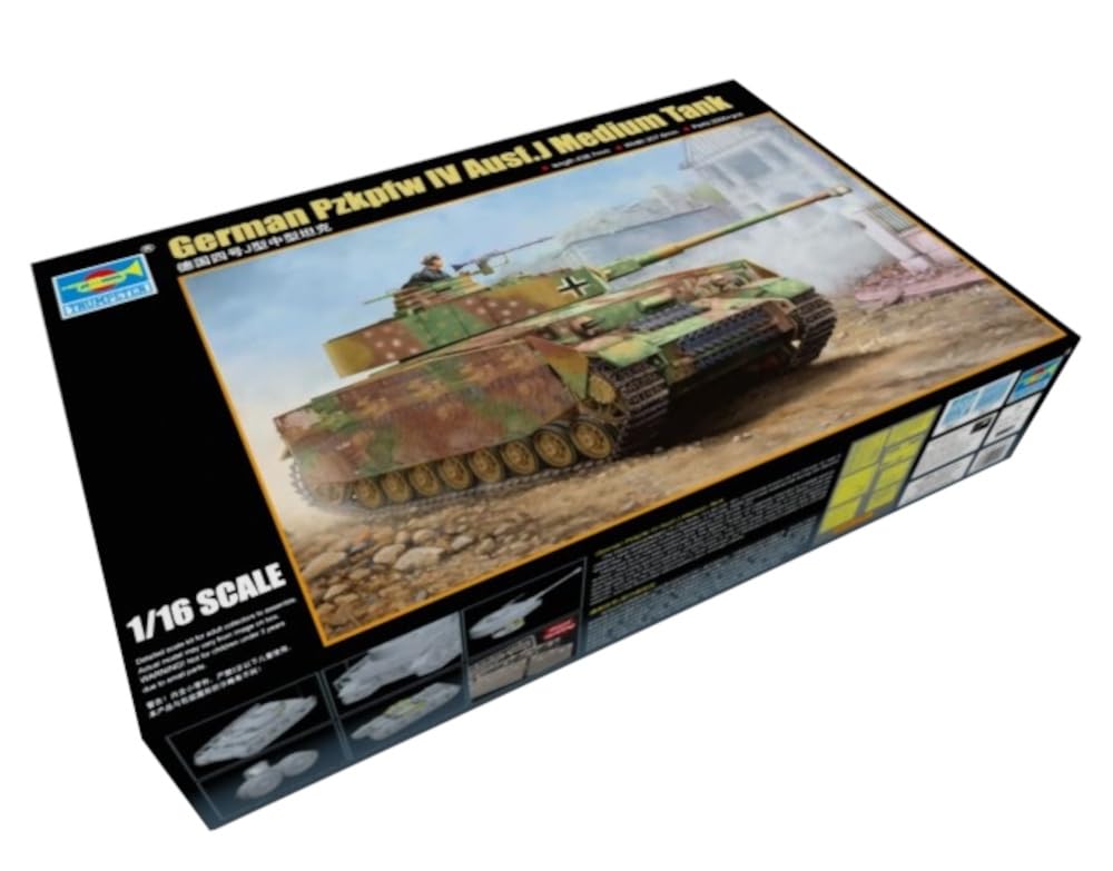 Trumpeter TR00921 921 - Modellbausatz German Pzkpfw IV Ausf J Medium Tank