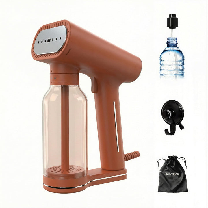 STEAMONE – Dampfglätter 2000 W, 30g/min – Handbügeleisen – Fassungsvermögen 400ml – Entfernt 99,99%