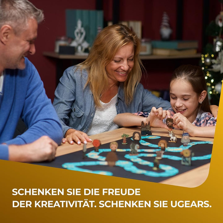 UGEARS Harry Potter Adventskalender 2025 – Road to Hogwarts Modellbausatz 3D holzpuzzle für Erwachse