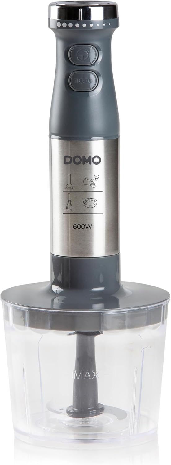 DOMO DO9226M Stabmixer Set - Variabel einstellbare Geschwindigkeit -Mixer-Set 3-in-1 mit Turbo Taste