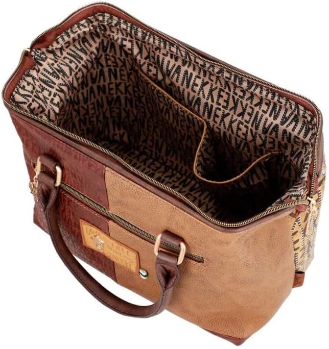 Anekke | Damen-Bowling-Tasche mit Reissverschluss | Accessoires und Accessoires für Damen | Handtasc