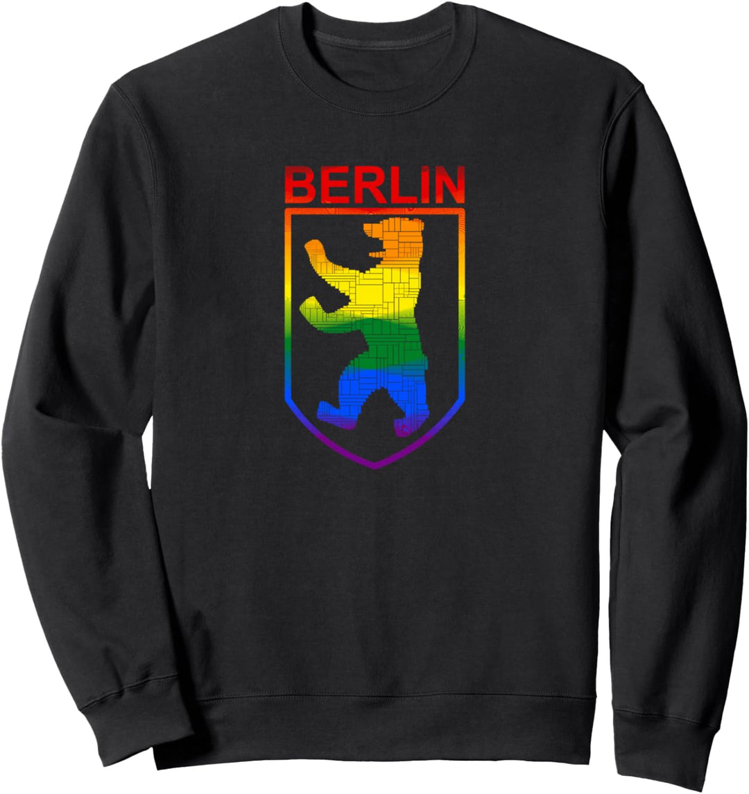 Berlin Design - Berliner Bär - I Love Berlin - Gay Pride Sweatshirt
