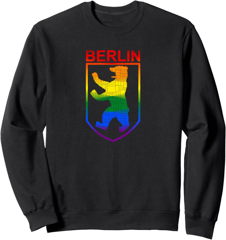 Berlin Design - Berliner Bär - I Love Berlin - Gay Pride Sweatshirt
