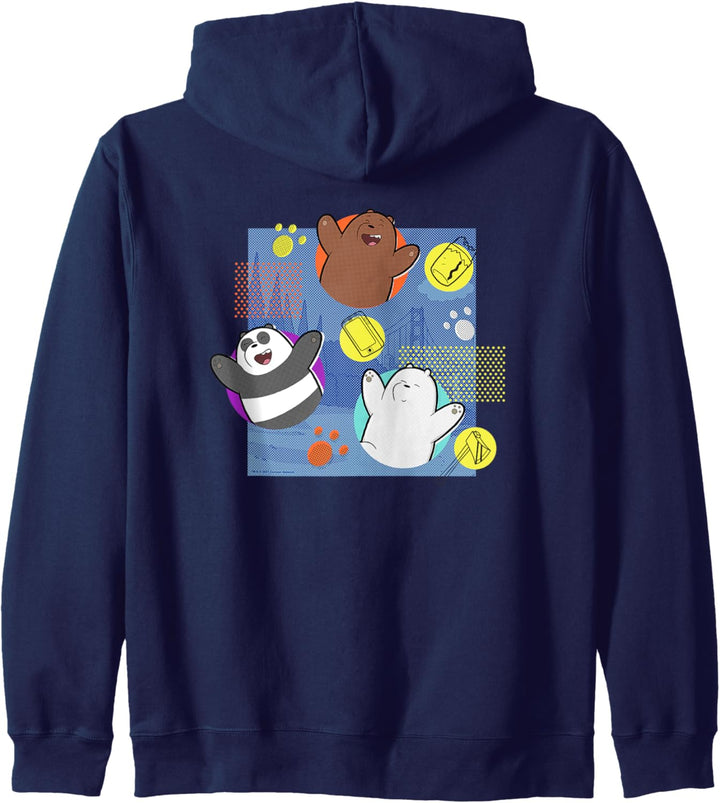 We Bare Bears Happy We Bare Bears Kapuzenjacke