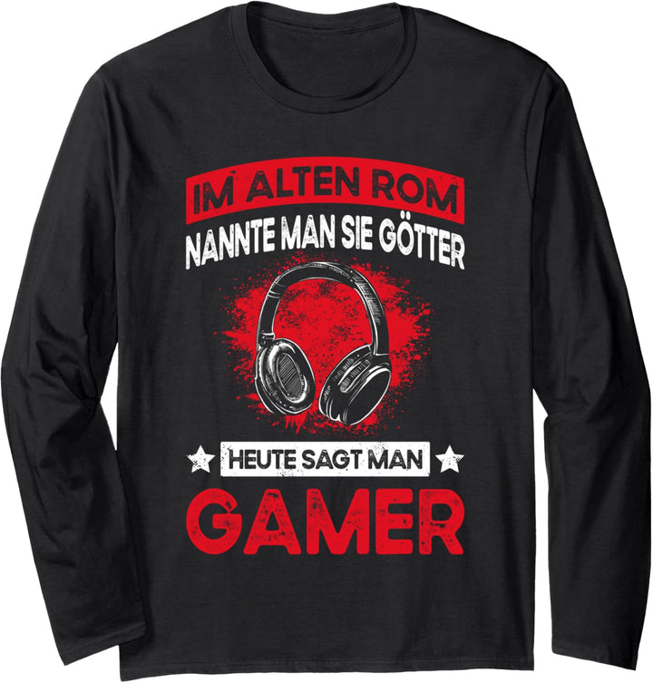 Lustiger Teenager Gaming Spruch - Gamer Jungs Langarmshirt