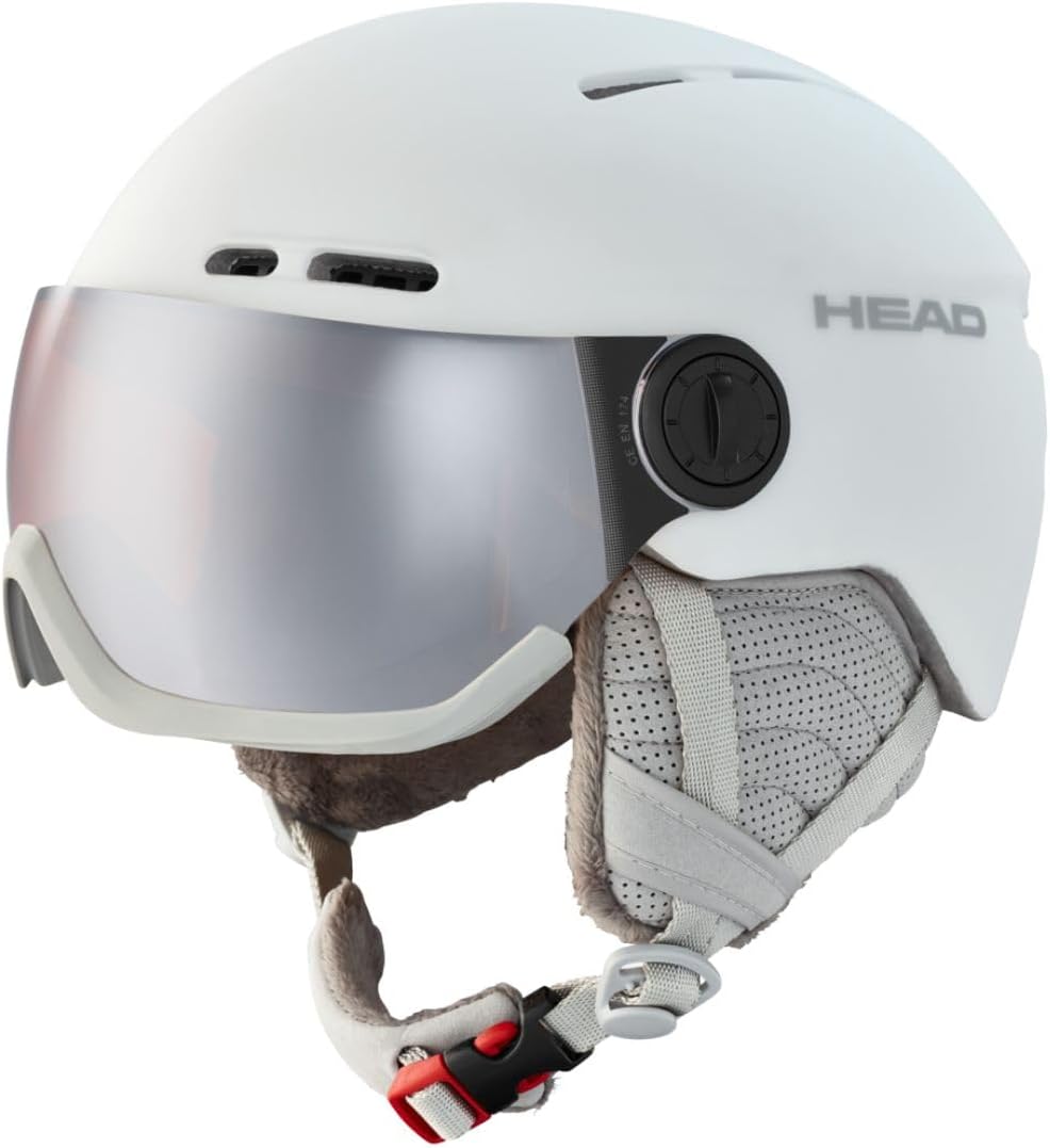 HEAD Damen Queen Skihelmet Skihelm M/L Weiss, M/L Weiss