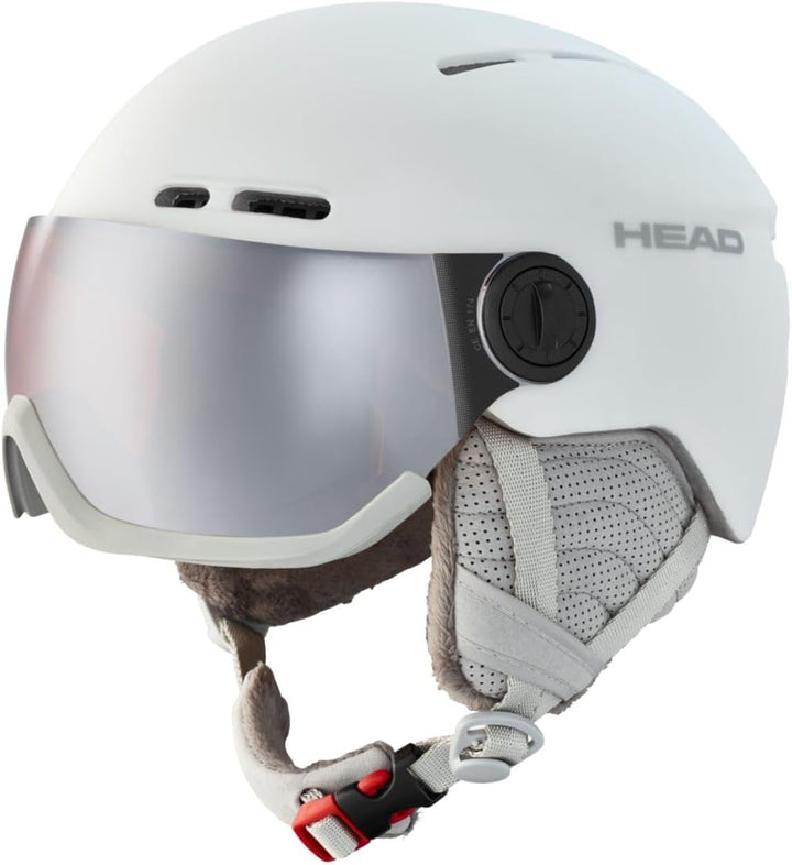 HEAD Damen Queen Skihelmet Skihelm M/L Weiss, M/L Weiss
